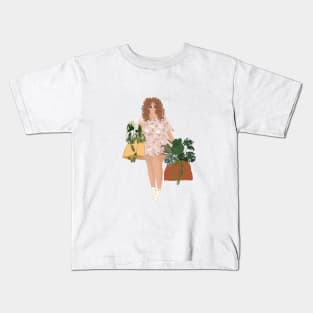 Plant  Shopping 1 Kids T-Shirt